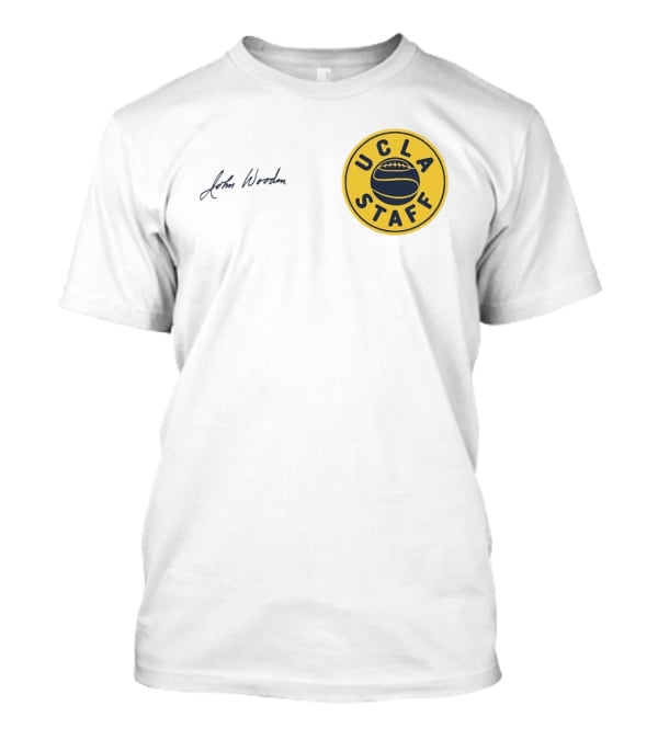 UCLA Staff Basketball John Wooden T-Shirt