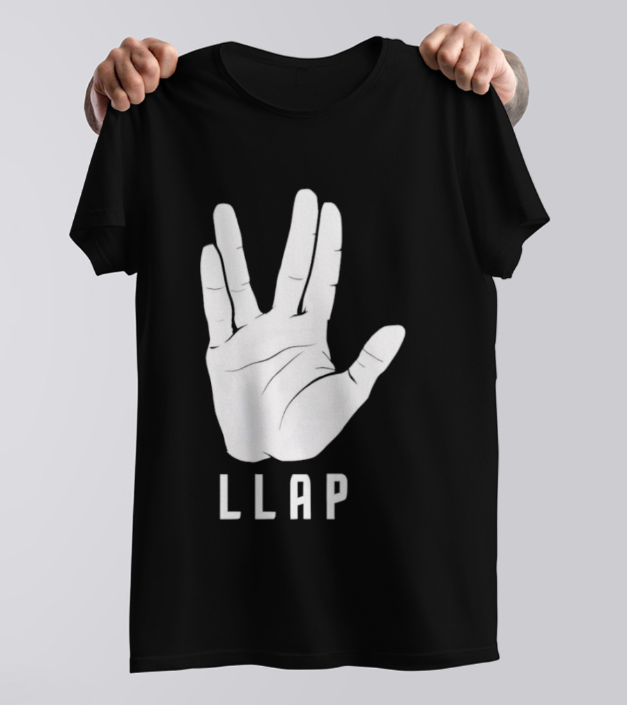 LLAP Vulcan Salute Hand T-Shirt