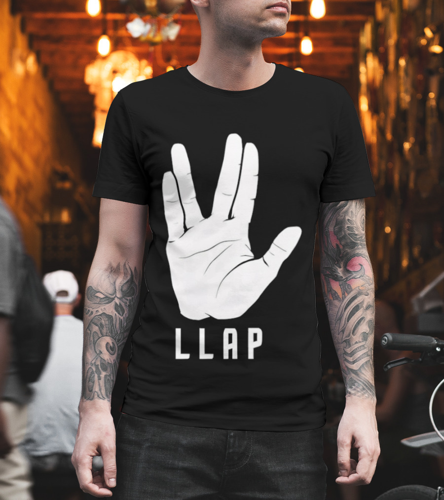 LLAP Vulcan Salute Hand T-Shirt