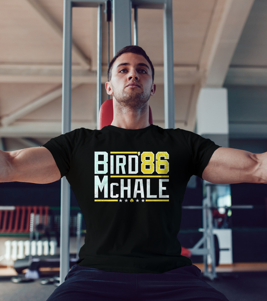 Bird '86 McHale Retro Basketball T-Shirt