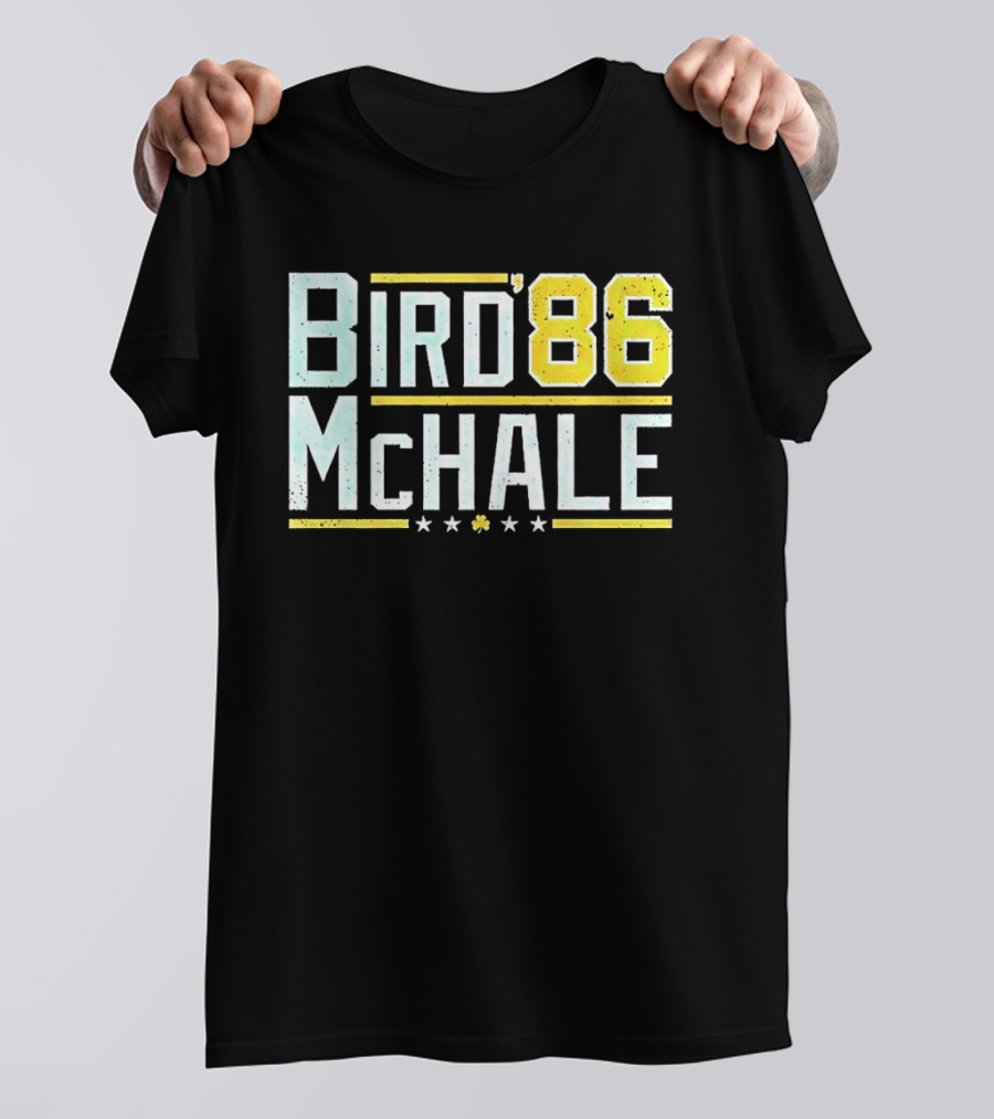 Bird '86 McHale Retro Basketball T-Shirt