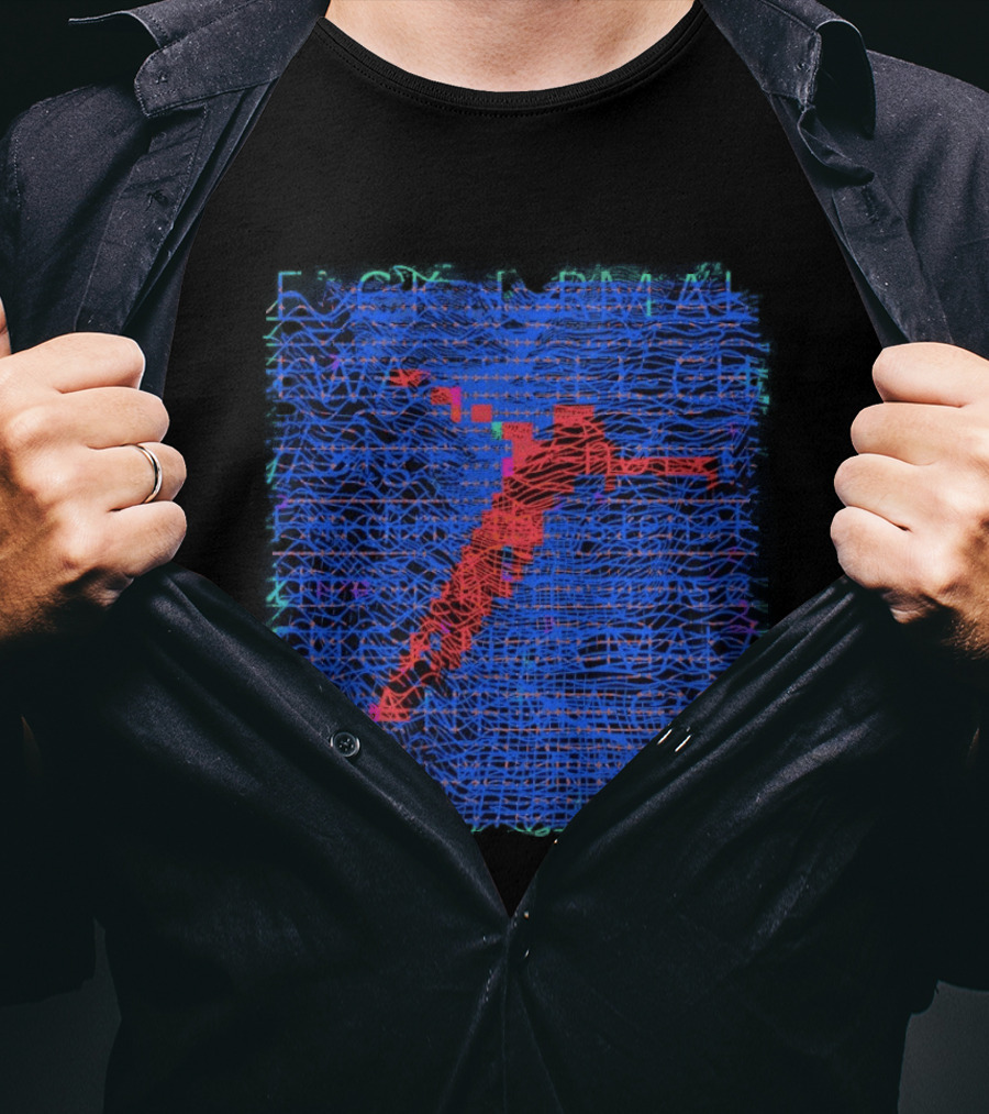 Hyperfocused Anomaly Neural Pathways Digital Circuitry T-Shirt