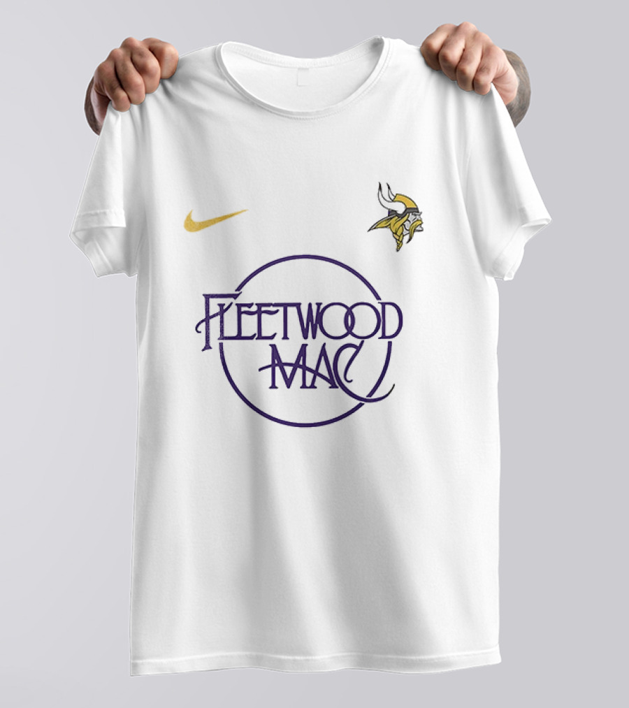 Nike Minnesota Vikings Fleetwood Mac Collaboration T-Shirt
