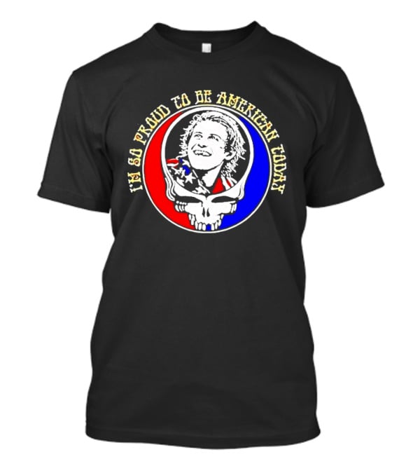 Us Hockey Team Grateful Dead Stealie It's So Proud To Be American Today Jack Hughes American Hero 2026 Winter Olympic Hockey T-Shirt