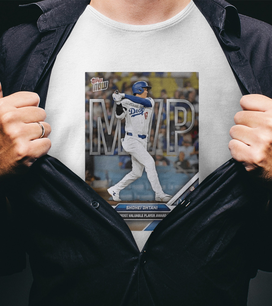 Shohei Ohtani 2024 NL Most Valuable Player Dodgers Baseball MVP T-Shirt