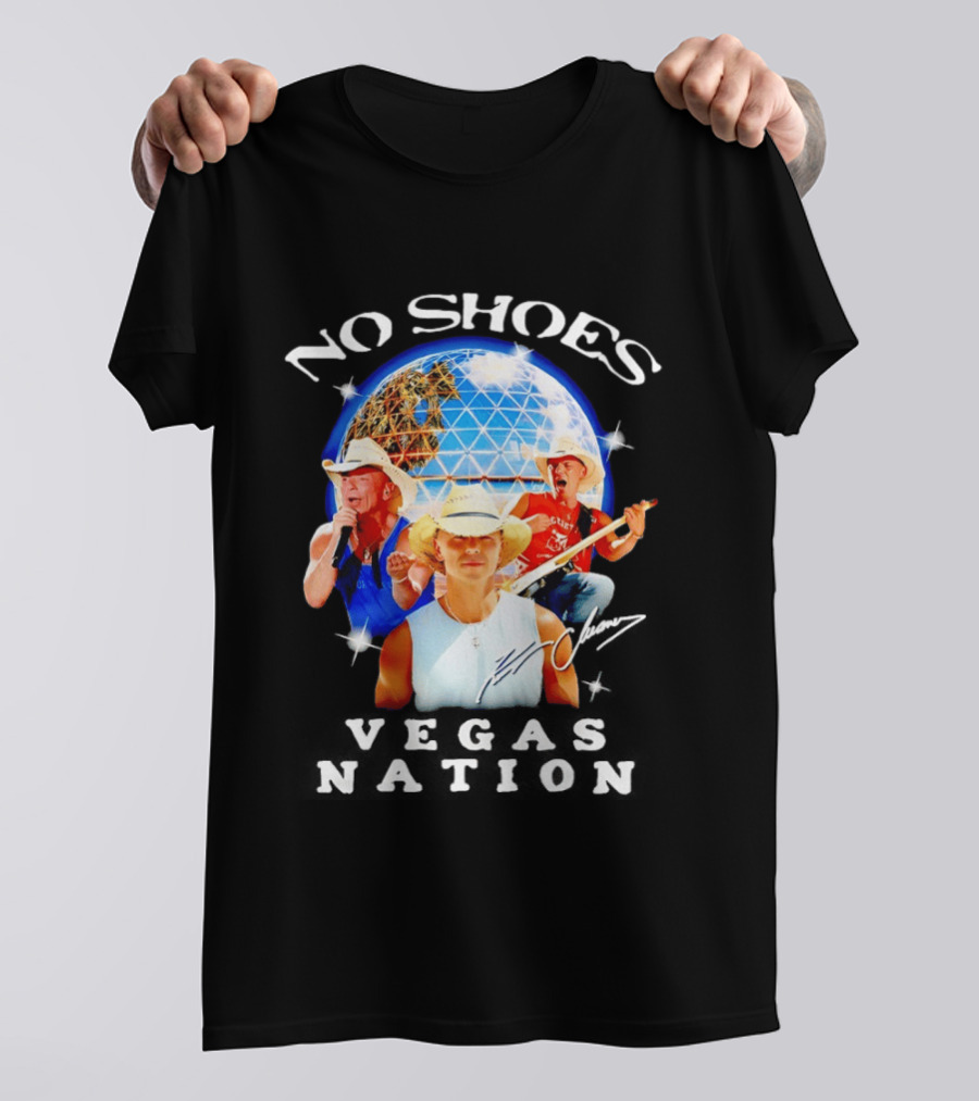 Kenny Chesney No Shoes Vegas Nation Live Music Event T-Shirt