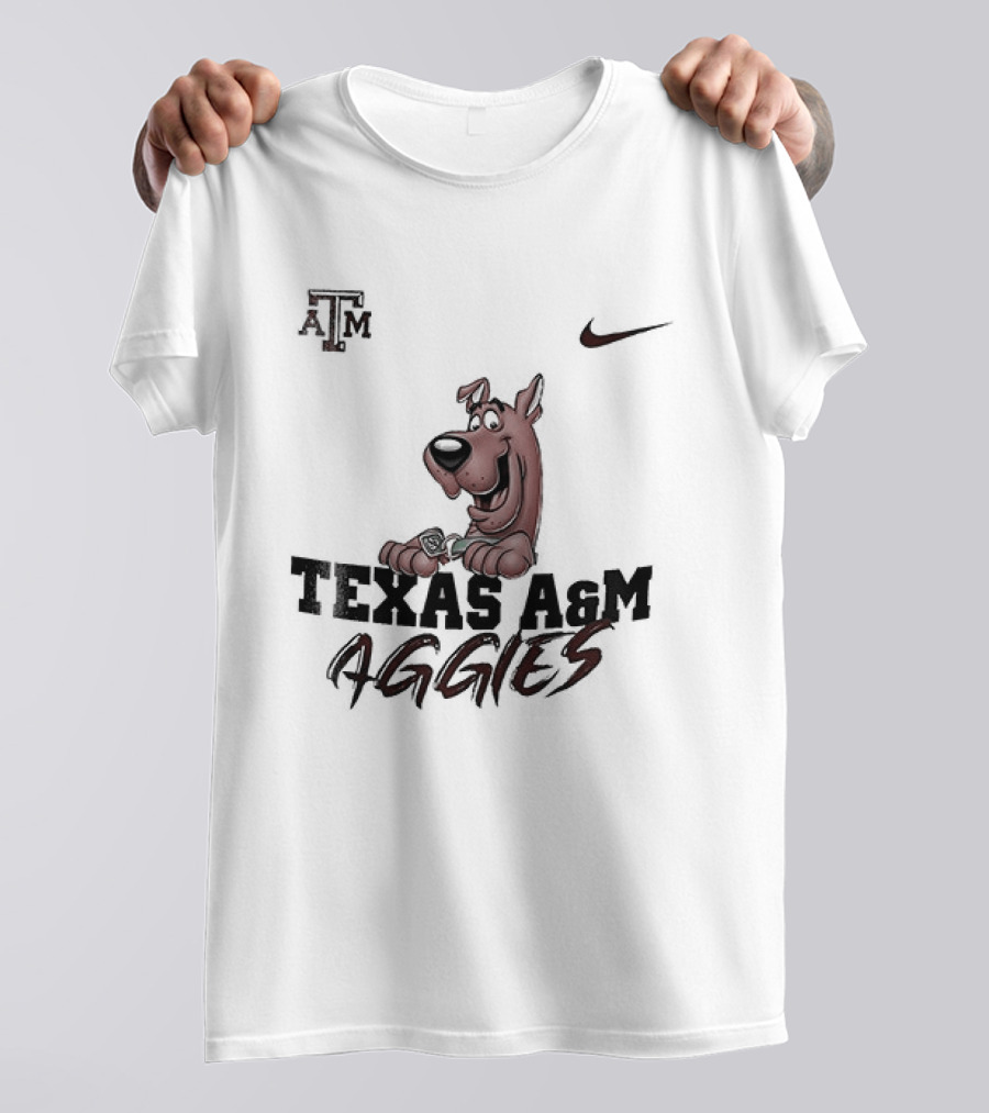 Texas A And M Aggies Scooby Doo Nike Collaboration T-Shirt
