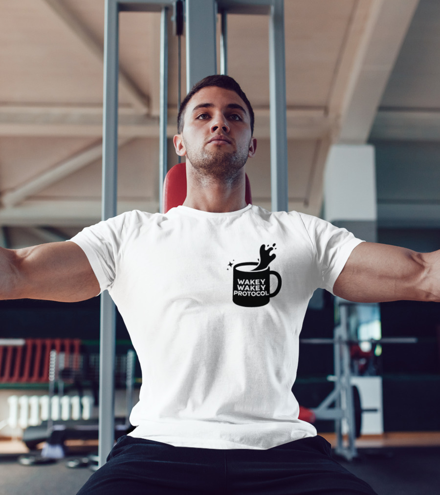 Wakey Wakey Protocol Coffee Spill Cup T-Shirt