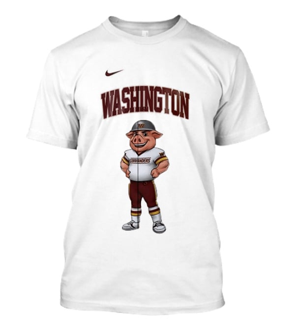 Washington Commanders Mascot Teacher Appreciation Month T-Shirt