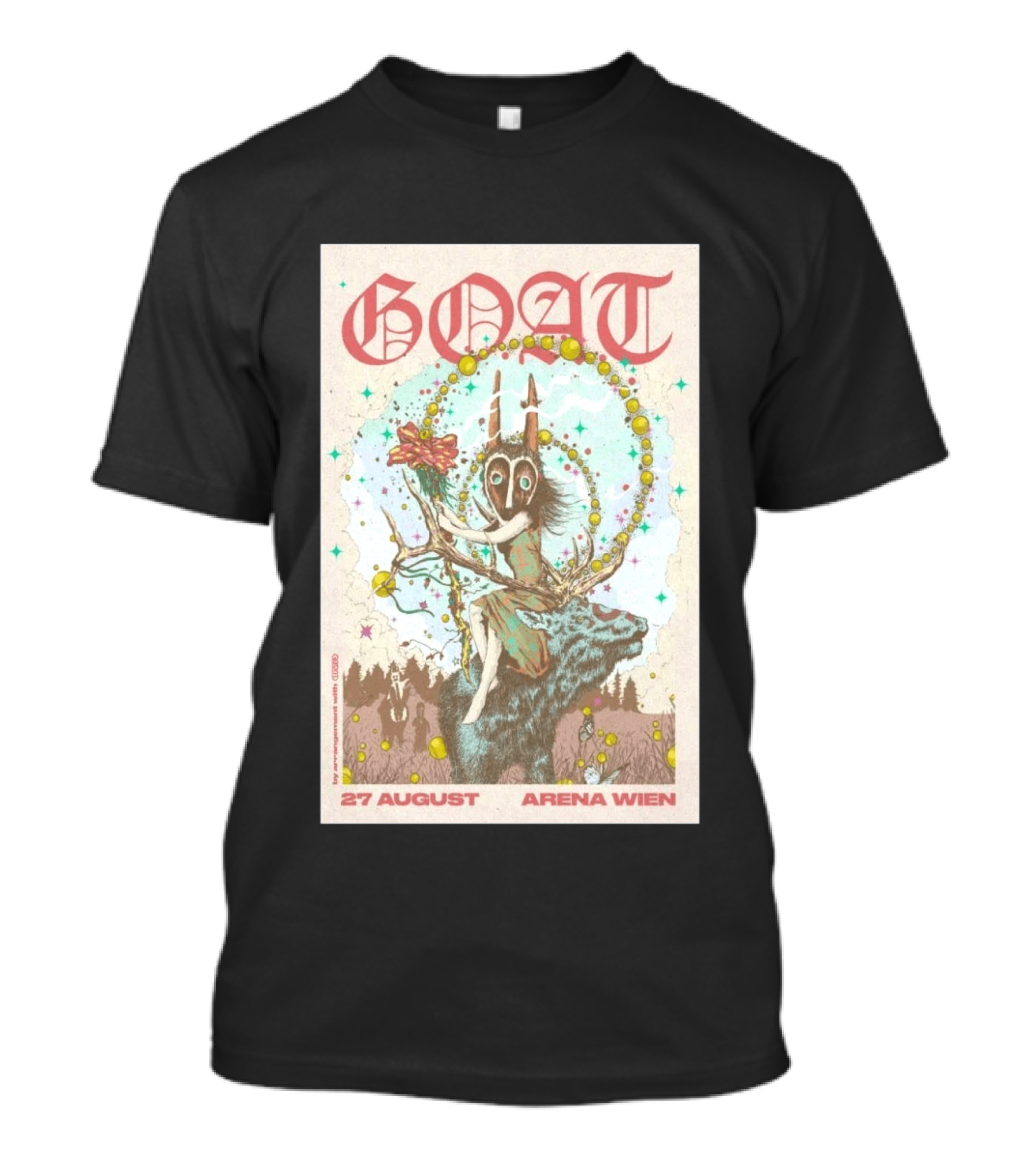 GOAT 27 August Arena Wien 2026 Kelmarsh Hall And Gardens Show T-Shirt
