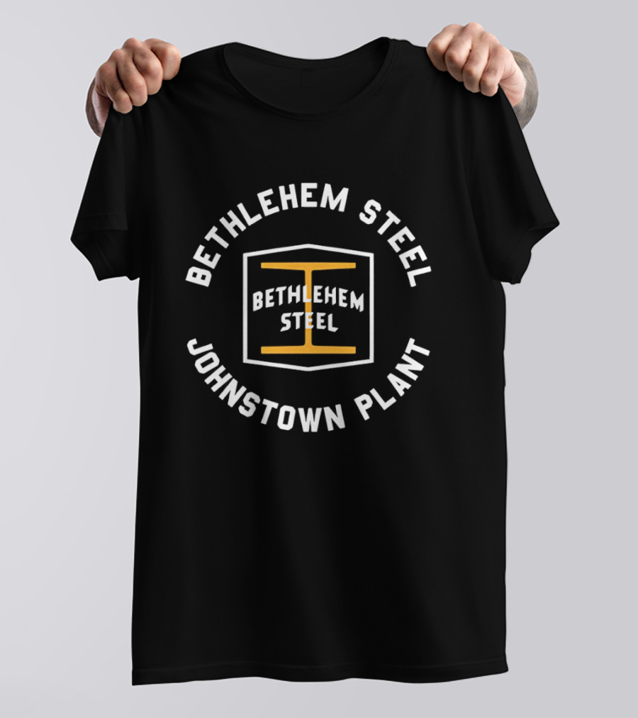 Bethlehem Steel Johnstown Plant Vintage Steel T-Shirt