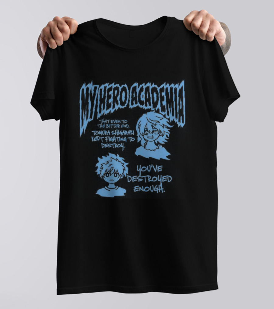 My Hero Academia Izuku Midoriya Tomura Shigaraki Duality Conflict T-Shirt