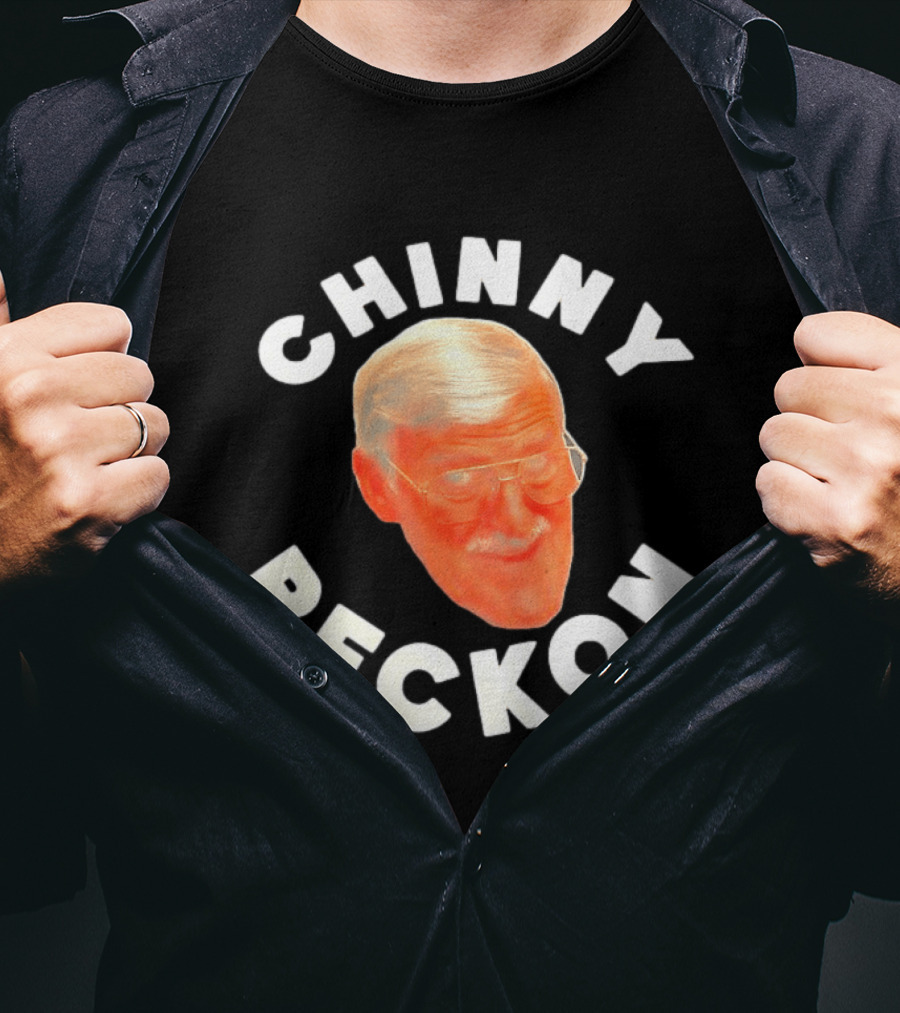 Chinny Reckon Big Face Nostalgic Expression T-Shirt