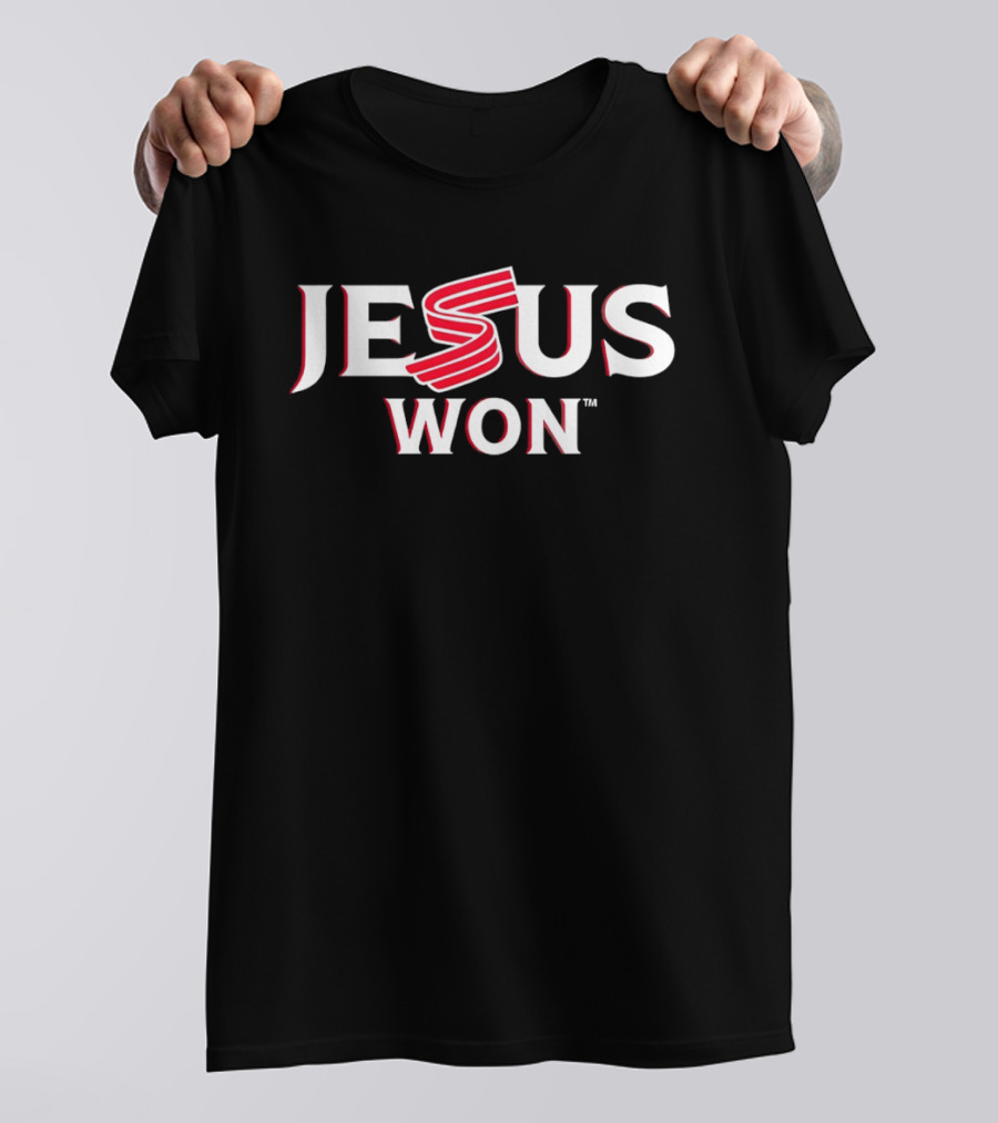 Jesus Won John 16 33 United States National Baseball Team T-Shirt