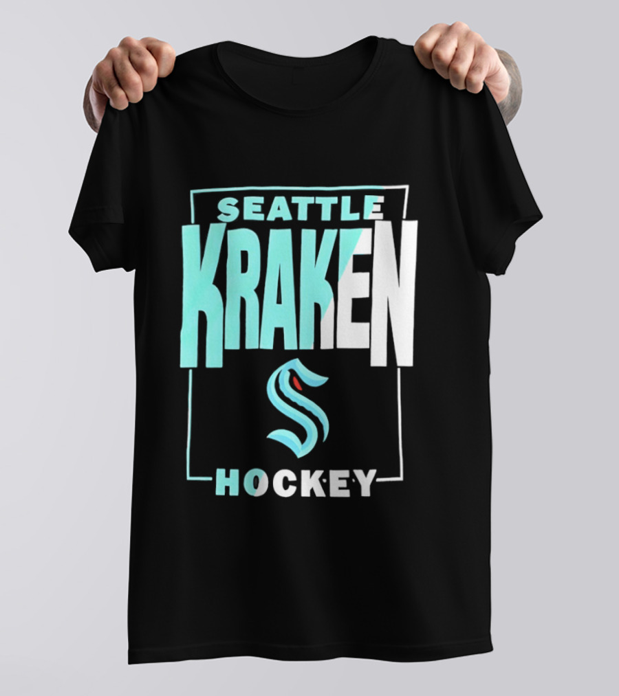 Seattle Kraken S Logo Hockey Team Spirit T-Shirt