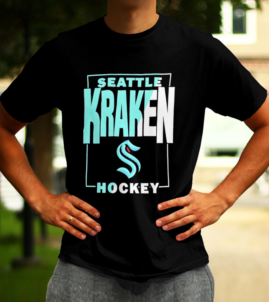Seattle Kraken S Logo Hockey Team Spirit T-Shirt