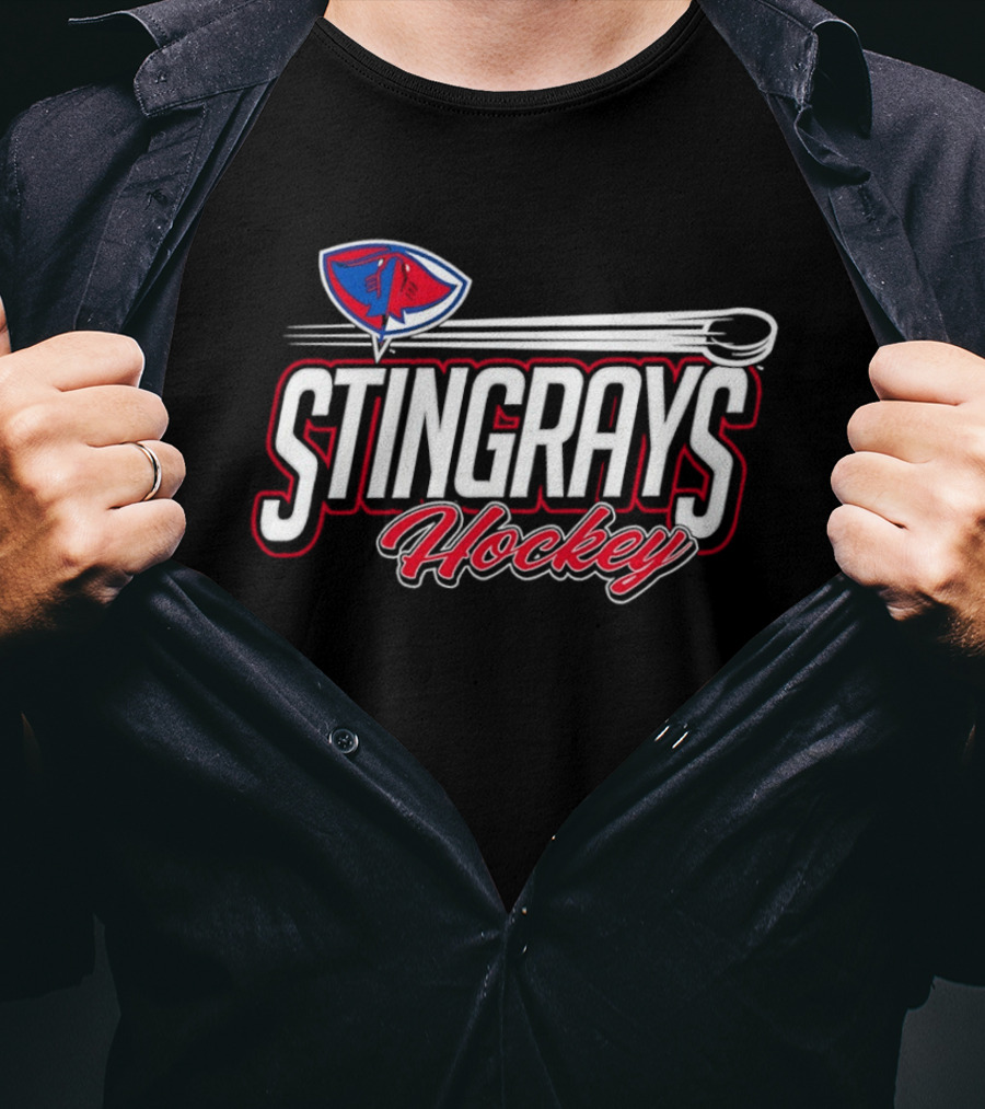 South Carolina Stingrays Hockey Team Merchandise T-Shirt