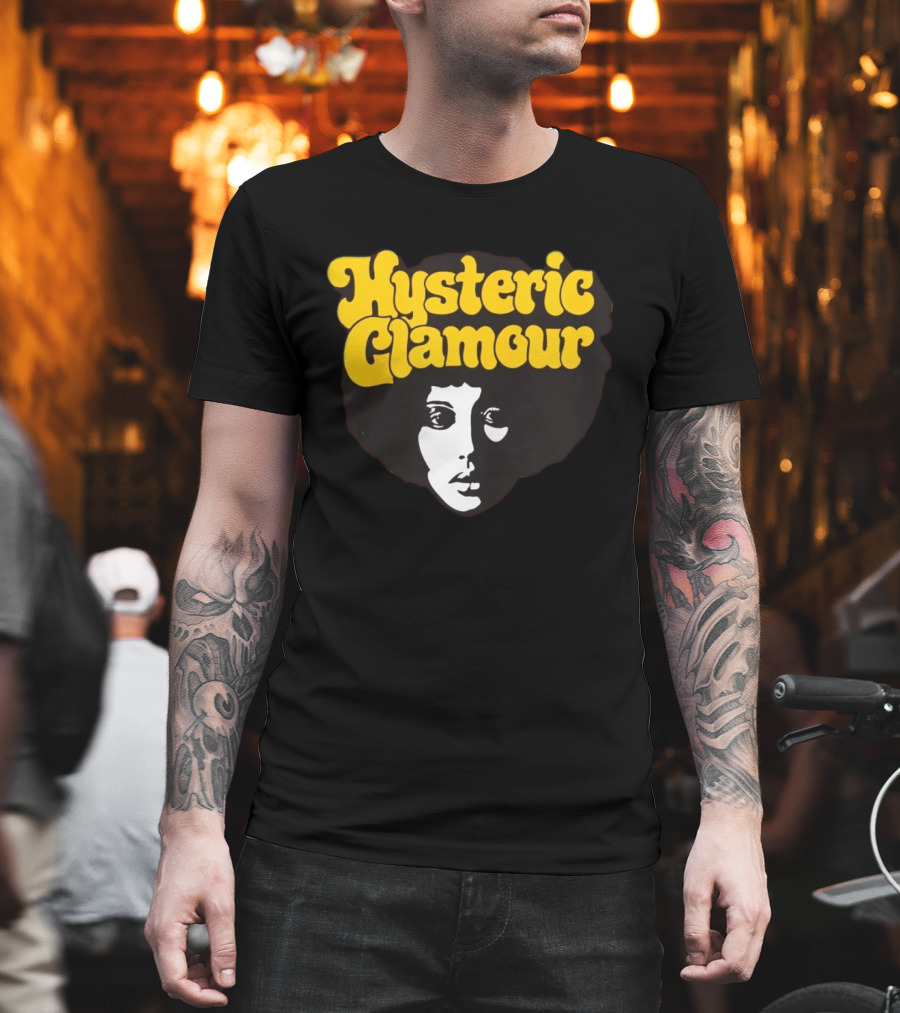 Hysteric Glamour Afro Hair T-Shirt