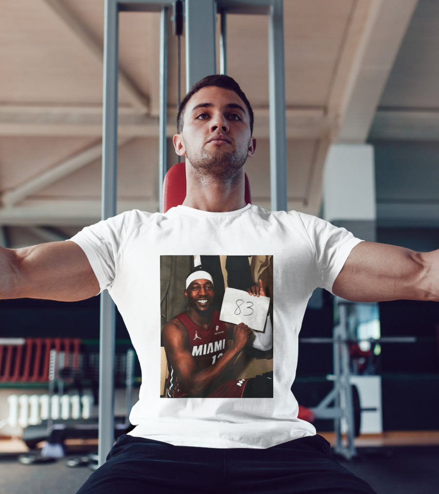 Bam Adebayo 83 Points Miami Heat Tribute NBA Legend Wilt Chamberlain T-Shirt