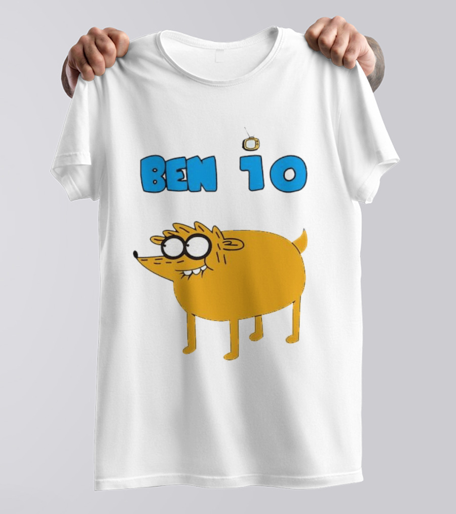 Ben 10 Jake The Dog Crossover Cartoon Network Fan T-Shirt
