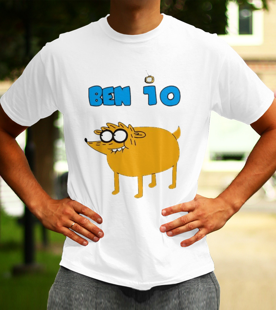 Ben 10 Jake The Dog Crossover Cartoon Network Fan T-Shirt