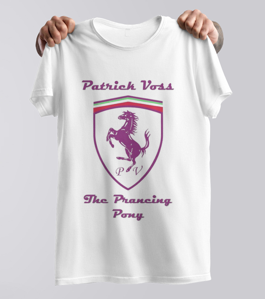 Patrick Voss PV Prancing Pony Horse T-Shirt