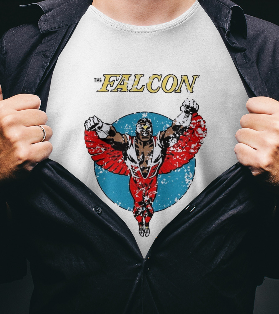 The Falcon Flying Marvel Comics T-Shirt