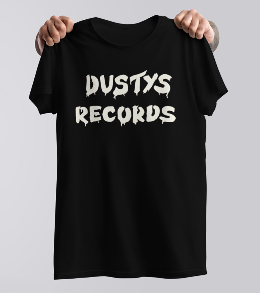Dustys Records Dripping Graffiti T-Shirt