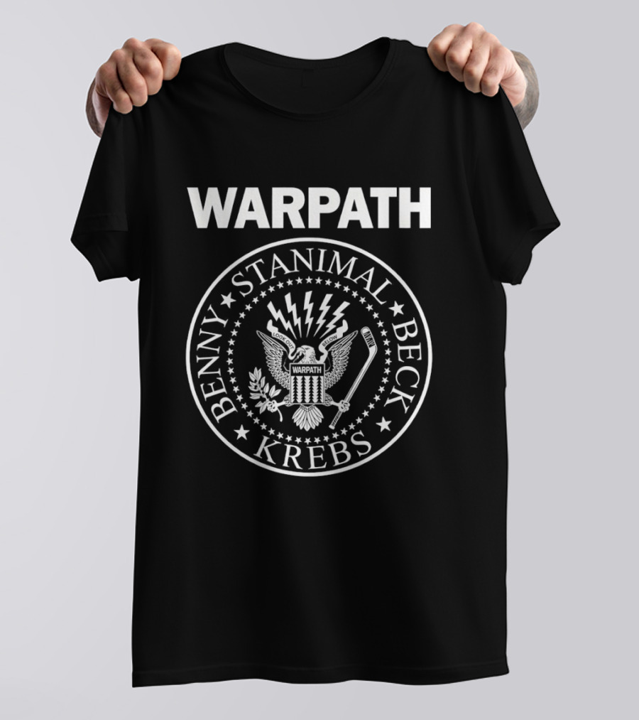 Warpath Eagle Benny Stanimal Beck Krebs T-Shirt
