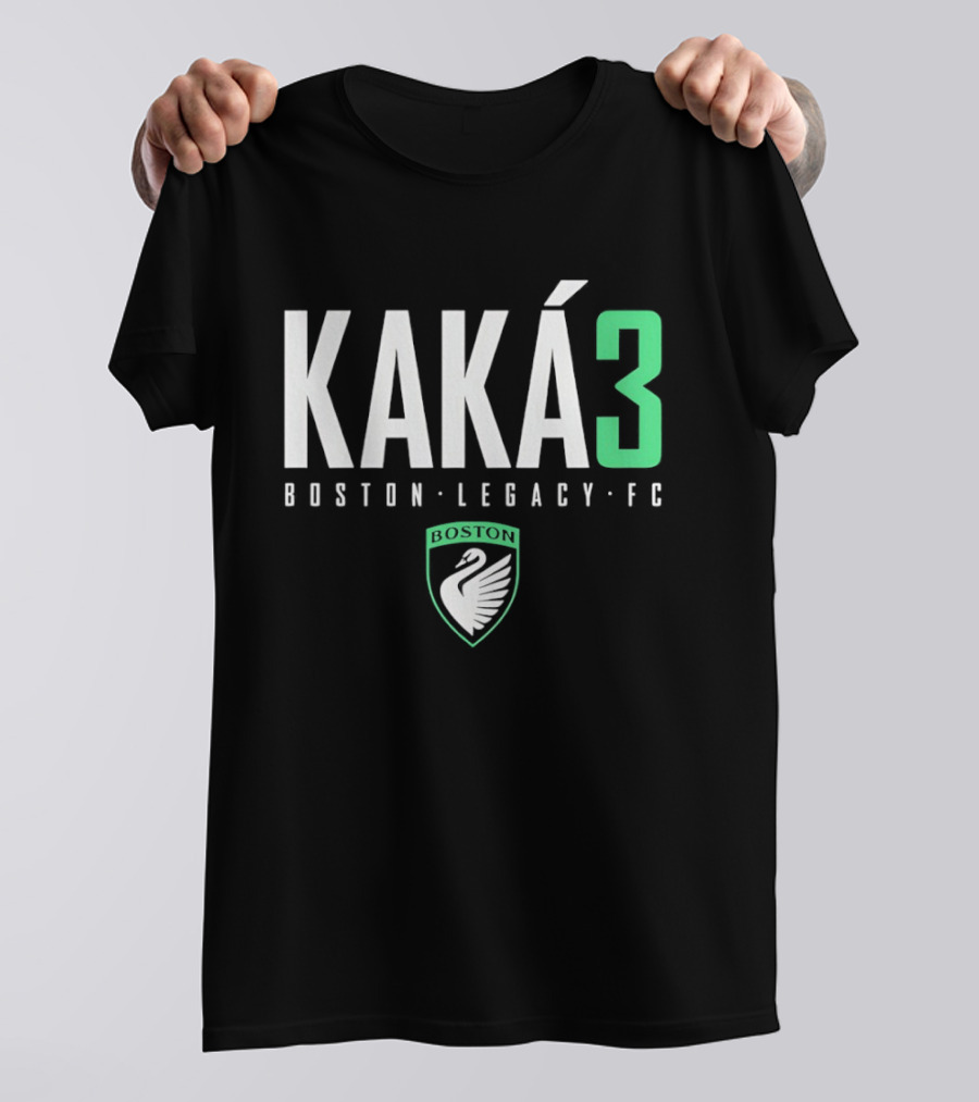 Kaká 3 Boston Legacy FC Soccer Team Swan T-Shirt