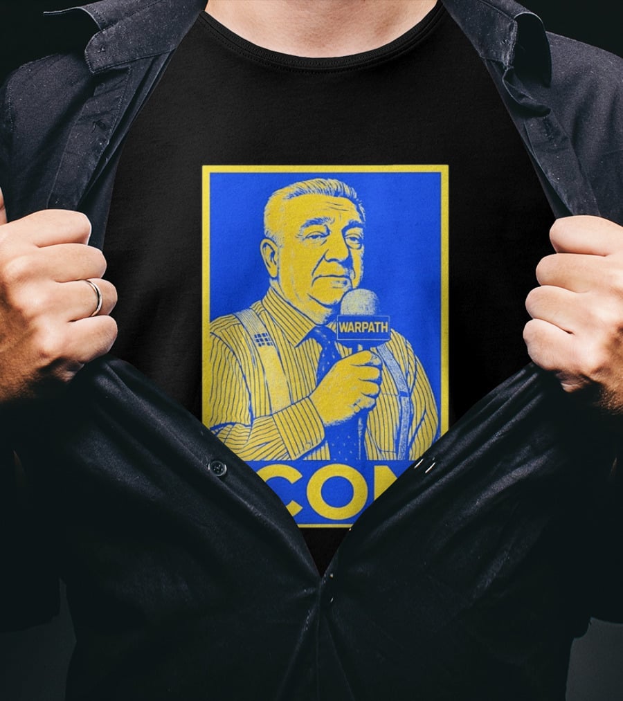 Larry King Warpath Microphone T-Shirt