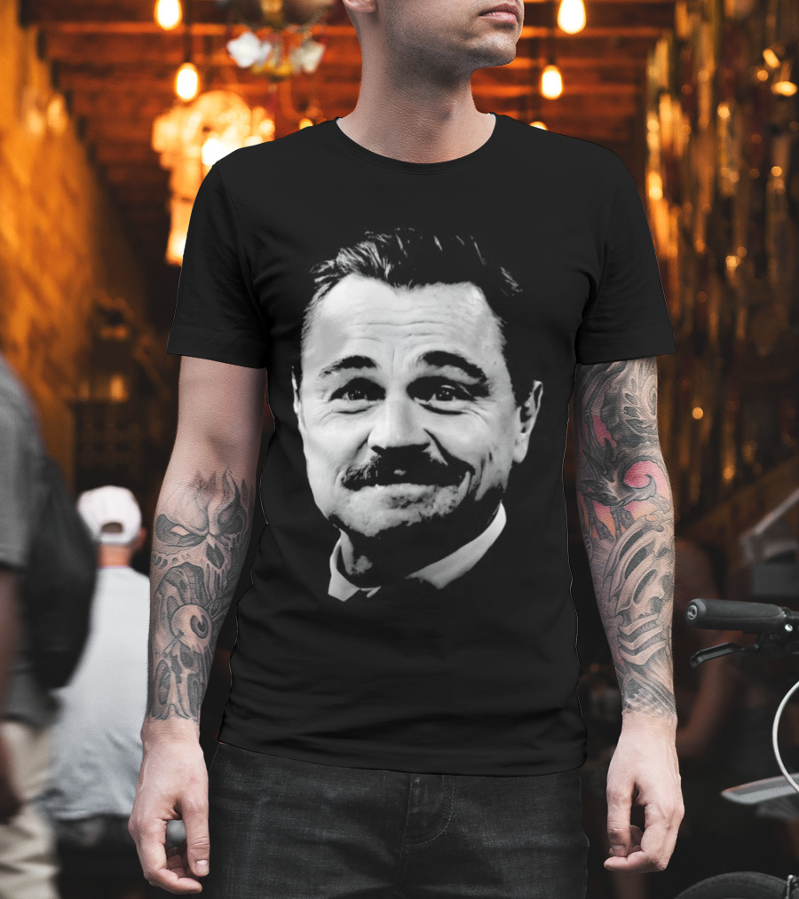 Leonardo Dicaprio Laughing Django Unchained Meme T-Shirt