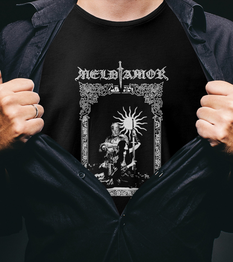 Meldamor Sword Sun Warrior Artistry T-Shirt
