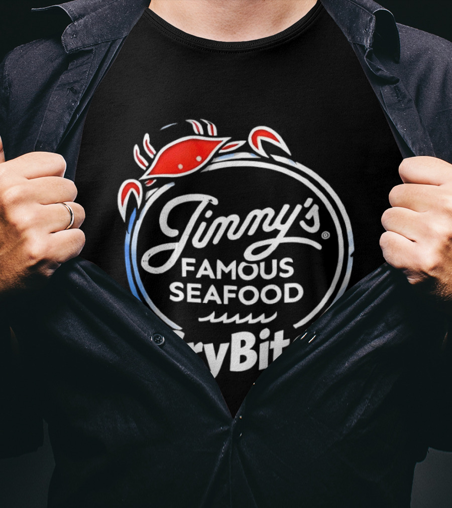 Jinny's Famous Seafood Crab #CryBitch T-Shirt