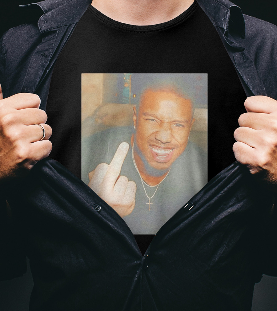 Michael B Jordan Sinners Oscar Middle Finger T-Shirt