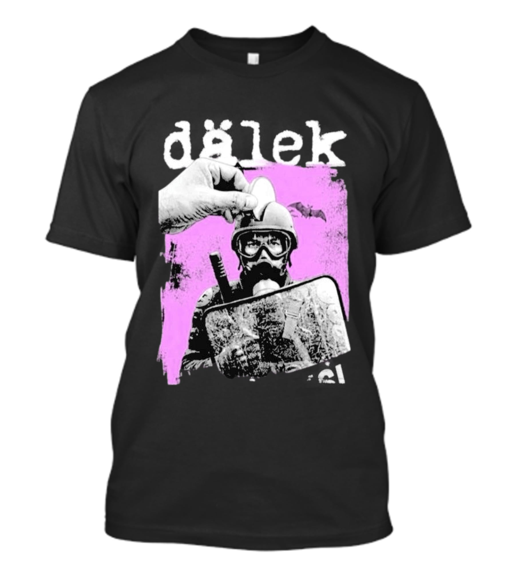 Dalek Brilliance Moon Tour Riot Gear Gas Mask T-Shirt