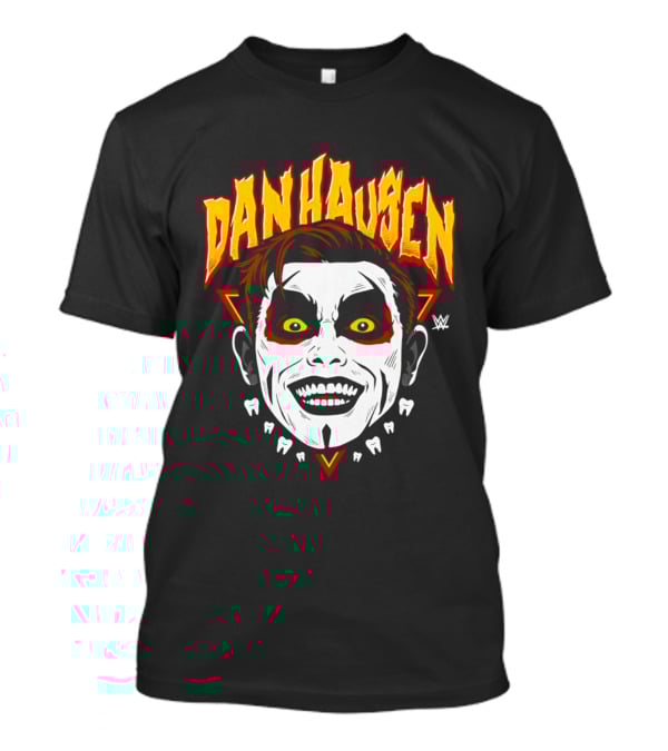Danhausen WWE Big Head Yellow Eyes Face Paint T-Shirt