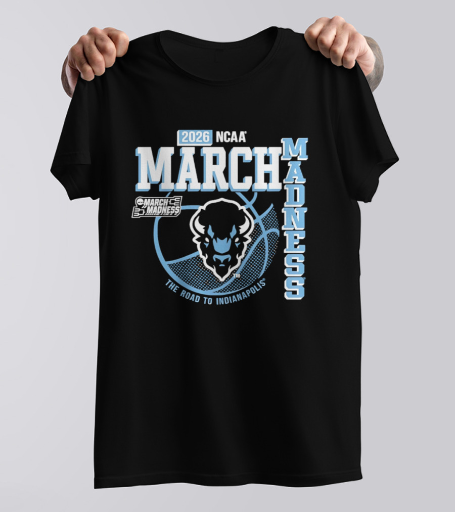 2026 NCAA March Madness Howard The Road To Indianapolis T-Shirt