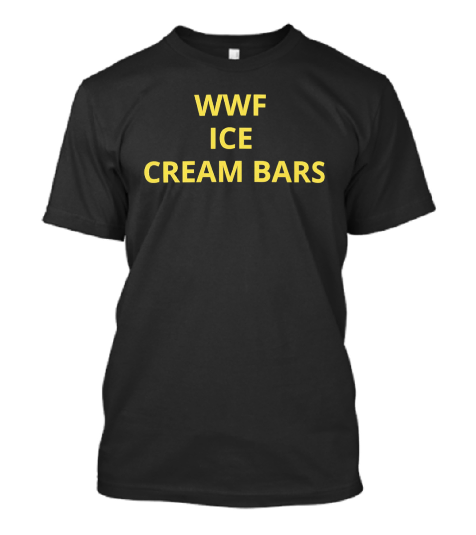 WWF Ice Cream Bars Retro Nostalgia Iconic Treats T-Shirt