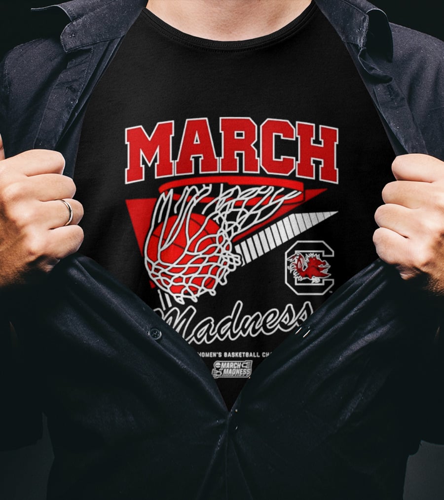 2026 NCAA Women's Basketball Championship March Madness South Carolina Gamecocks T-Shirt