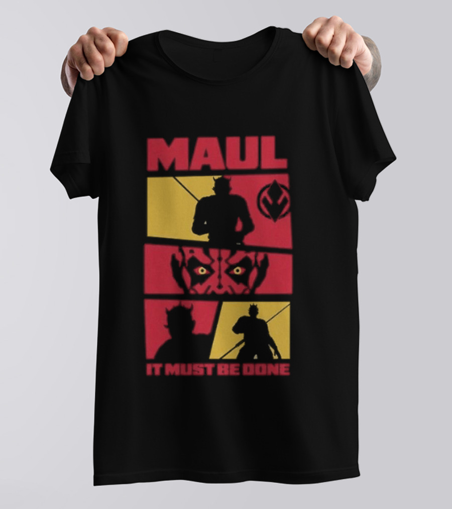 Maul Shadow Lord It Must Be Done Star Wars T-Shirt