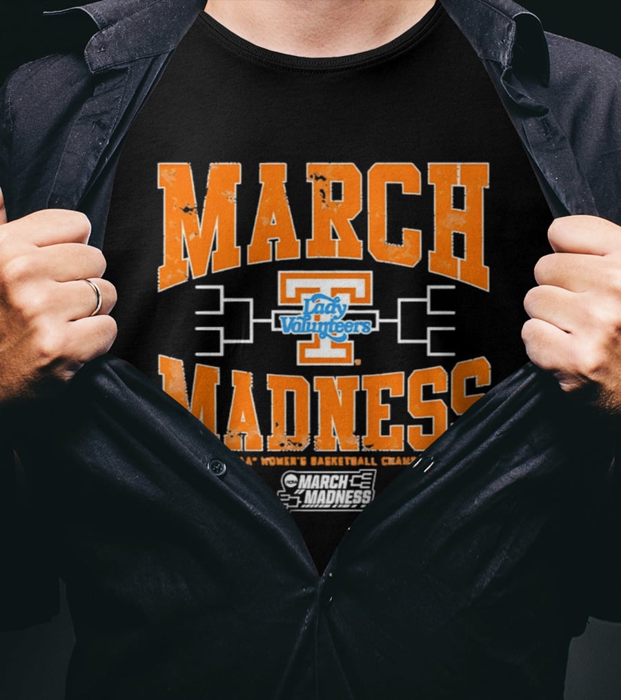 Tennessee Lady Volunteers March Madness 2026 NCAA Women's Basketball Championship T-Shirt