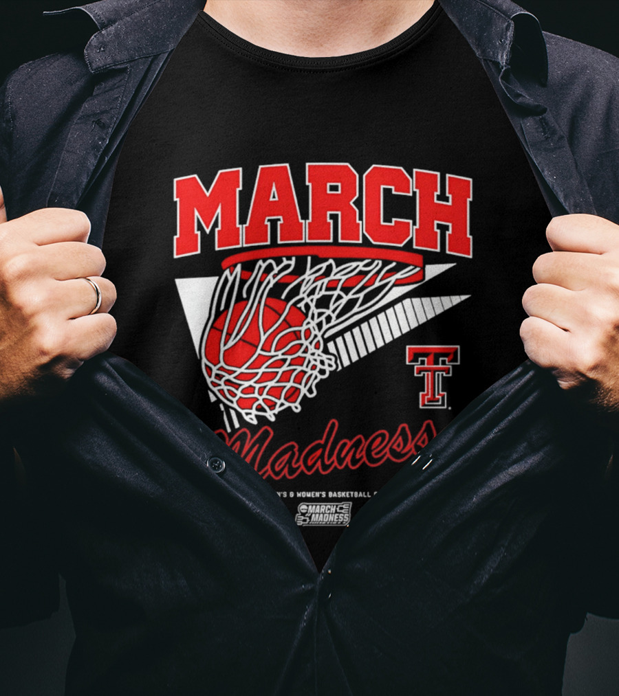 Texas Tech Red Raiders March Madness 2026 Basketball Championship T-Shirt