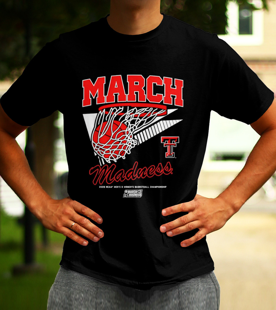 Texas Tech Red Raiders March Madness 2026 Basketball Championship T-Shirt