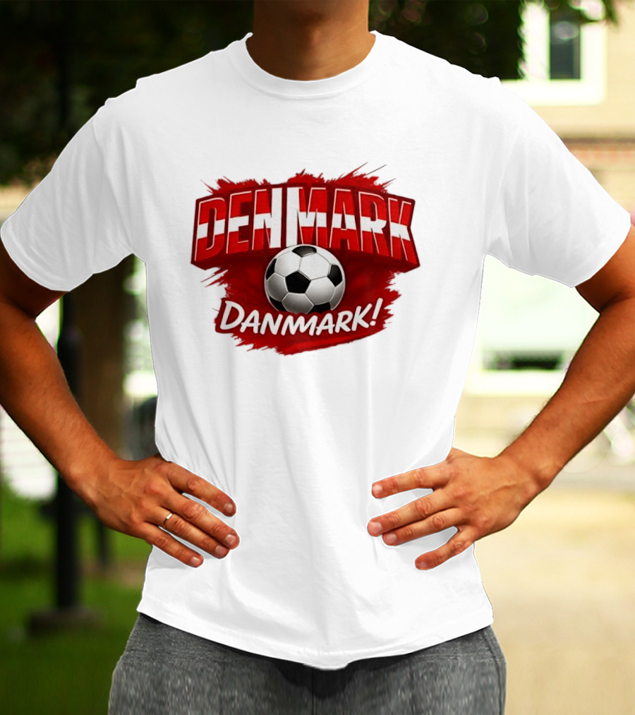 Denmark Danmark Soccer FIFA World Cup 2026 Football Team T-Shirt