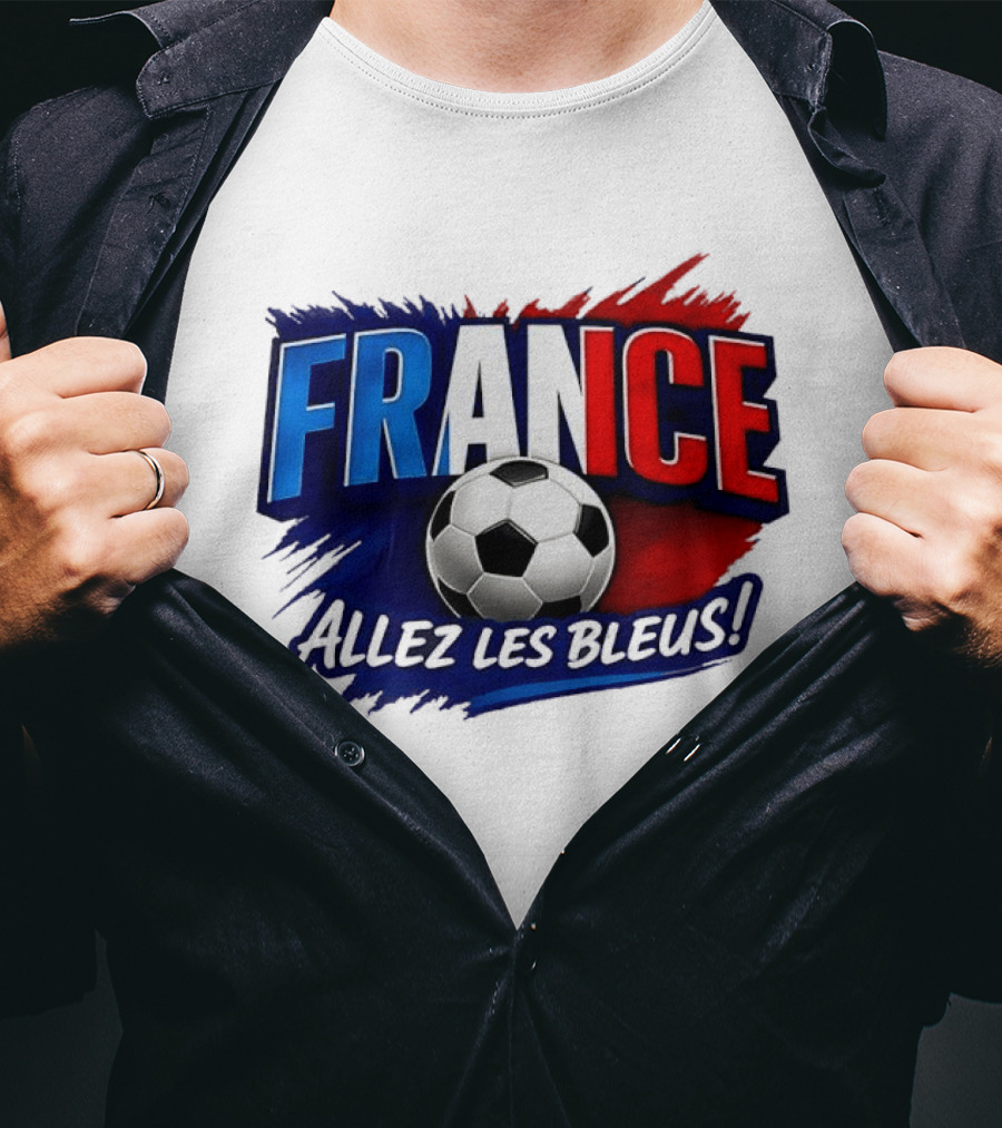 France Allez Les Bleus Soccer FIFA World Cup 2026 T-Shirt