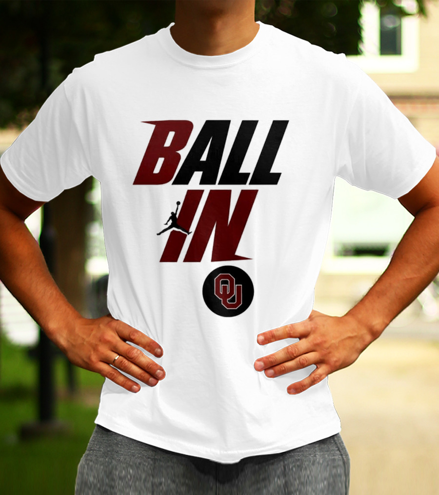 Ball In Oklahoma Sooners OU 2026 Women's Basketball T-Shirt