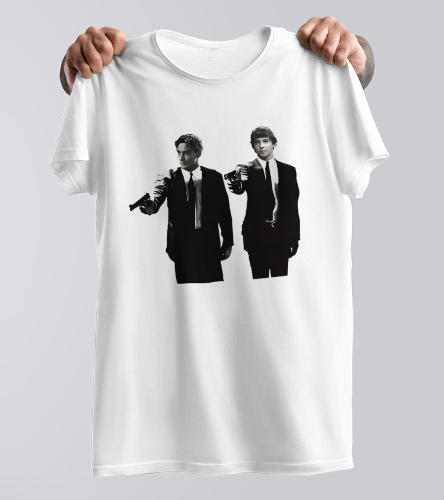 George Russell Kimi Antonelli Pulp Fiction Racing Showdown T-Shirt