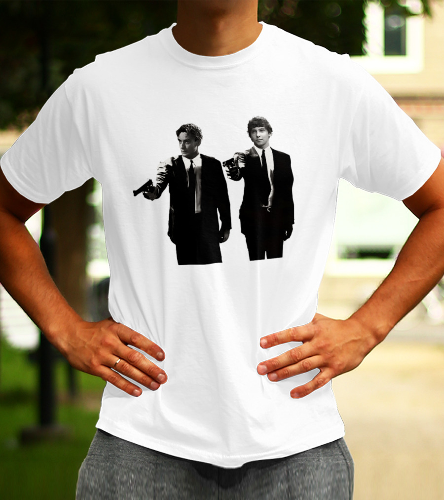 George Russell Kimi Antonelli Pulp Fiction Racing Showdown T-Shirt