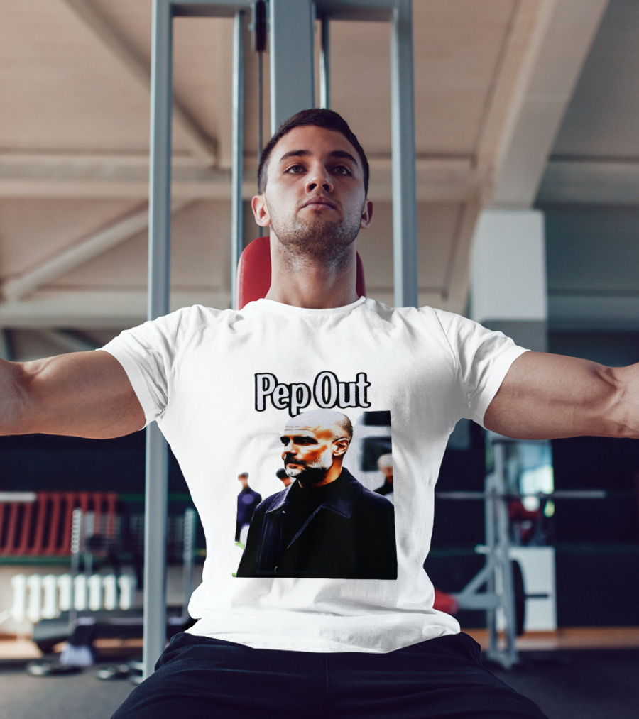 Pep Out Football Manager Critique T-Shirt